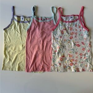 Petit Bateau set of tank tops